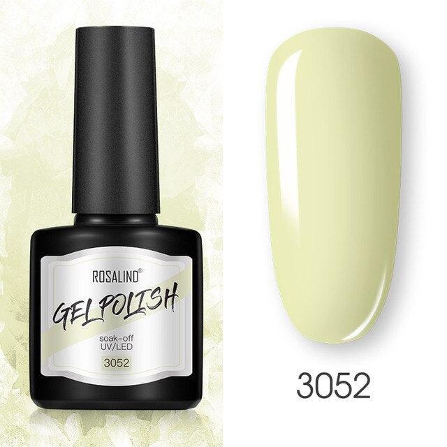 Modern Womens Glossy Colorful 8ml Nail Gel Polish Permanent UV LED  High Quality Crystal Effect Design