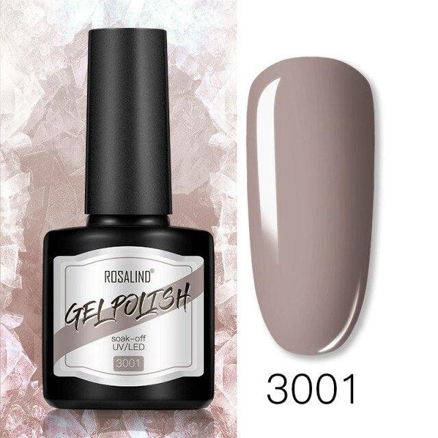 Modern Womens Glossy Colorful 8ml Nail Gel Polish Permanent UV LED  High Quality Crystal Effect Design