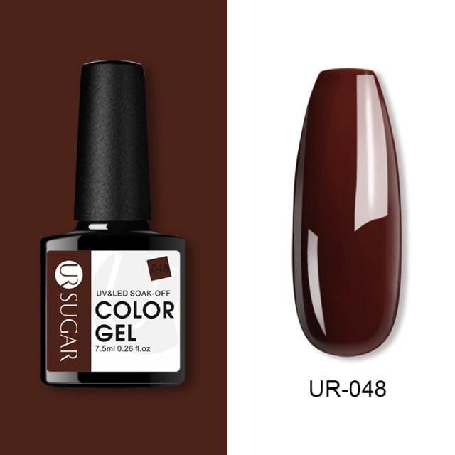 Popular 2022 Modern New Elegant Silver Purple Nail Gel Polish 7.5ml UV Manicuring Elegant Glossy Colororful Stylish Nail Design For Women